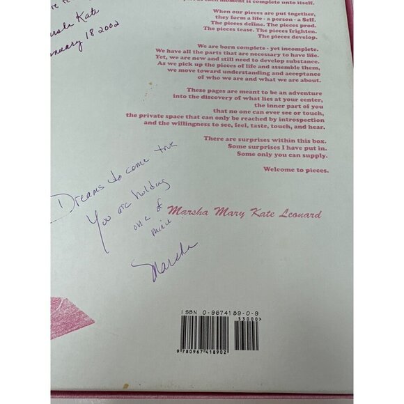 Pieces Journaling Book In A Box Writing Prompts Women’s Journey Self Discovery - Picture 4 of 12